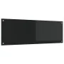 Salpicadero de Cocina Negro 120x40x0,6 cm Vidrio Templado von , Küchengeräte und Utensilien - Ref: Foro24-42001301, Preis: 39...