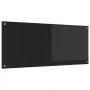 Fondo de Cocina Negro 120x50x0.6 cm de Vidrio Templado von , Küchengeräte und Utensilien - Ref: Foro24-42001302, Preis: 46,38...