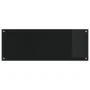 Fondo de cocina Negro 110x40x0,6 cm de vidrio templado | Foro24.es | Tu tienda online para hogar, jardín y más Foro24.es