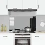 Fondo de cocina Negro 110x60x0,6 cm de vidrio templado von , Küchengeräte und Utensilien - Ref: Foro24-42001300, Preis: 49,40...