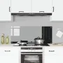 Fondo de Cocina Negro 120x50x0.6 cm de Vidrio Templado von , Küchengeräte und Utensilien - Ref: Foro24-42001302, Preis: 46,38...