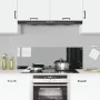 Salpicadero de Cocina Negro 120x40x0,6 cm Vidrio Templado von , Küchengeräte und Utensilien - Ref: Foro24-42001301, Preis: 39...