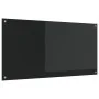 Espaldera de cocina negra 120x60x0,6 cm de vidrio templado by , Kitchen tools and utensils - Ref: Foro24-42001303, Price: 52,...