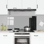 Espaldera de cocina negra 120x60x0,6 cm de vidrio templado by , Kitchen tools and utensils - Ref: Foro24-42001303, Price: 52,...