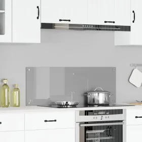 Luz de Cocina Gris Claro 110x40x0,6 cm de Vidrio