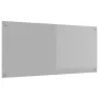 Luz para salpicadero de cocina Gris Claro 110x50x0,6 cm Vidrio Templado by , Kitchen tools and utensils - Ref: Foro24-4200130...