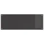 Salpicadero de cocina Gris oscuro 110x40x0,6 cm de Cristal Templado | Foro24.es | Tu tienda online para hogar, jardín y más Foro24.es