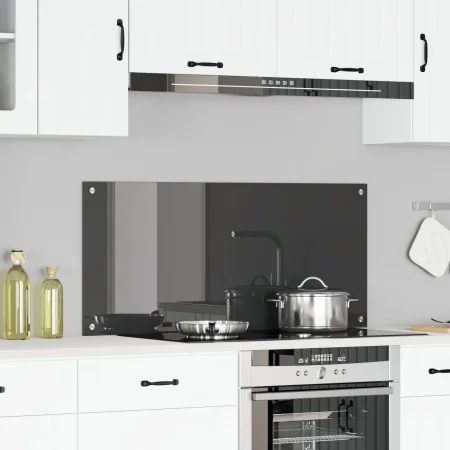 Salpicadero de Cocina Gris Oscuro 110x50x0,6 cm Vidrio Templado | Foro24.es | Tu tienda online para hogar, jardín y más Foro24.es