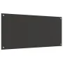 Salpicadero de Cocina Gris Oscuro 110x50x0,6 cm Vidrio Templado | Foro24.es | Tu tienda online para hogar, jardín y más Foro24.es