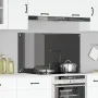 VidaXL Salpicadero de Cocina Gris Oscuro 110x60x0,6 cm Vidrio Templado | Foro24.es | Tu tienda online para hogar, jardín y más Foro24.es