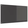 VidaXL Salpicadero de Cocina Gris Oscuro 110x60x0,6 cm Vidrio Templado | Foro24.es | Tu tienda online para hogar, jardín y más Foro24.es