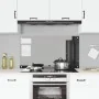 VidaXL Salpicadero de Cocina Gris Oscuro 110x60x0,6 cm Vidrio Templado | Foro24.es | Tu tienda online para hogar, jardín y más Foro24.es