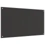 VidaXL Salpicadero de Cocina Gris Oscuro 110x60x0,6 cm Vidrio Templado | Foro24.es | Tu tienda online para hogar, jardín y más Foro24.es
