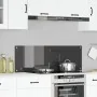 Salpicadero de Cocina Gris oscuro 120x40x0,6 cm Vidrio Templado | Foro24.es | Tu tienda online para hogar, jardín y más Foro24.es