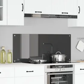 Respaldo de cocina gris oscuro 120x50x0,6 cm de