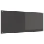 Respaldo de cocina gris oscuro 120x50x0,6 cm de cristal templado | Foro24.es | Tu tienda online para hogar, jardín y más Foro24.es