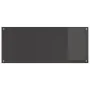 Respaldo de cocina gris oscuro 120x50x0,6 cm de cristal templado | Foro24.es | Tu tienda online para hogar, jardín y más Foro24.es