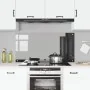 Salpicadero de cocina Gris oscuro 120x60x0,6 cm Vidrio Templado | Foro24.es | Tu tienda online para hogar, jardín y más Foro24.es