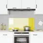 Respaldo de Cocina Amarillo 110x50x0,6 cm Cristal Templado | Foro24.es | Tu tienda online para hogar, jardín y más Foro24.es