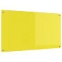Salpicadero de cocina amarillo 110x60x0,6 cm de vidrio templado | Foro24.es | Tu tienda online para hogar, jardín y más Foro24.es