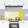 VidaXL Salpicadero de Cocina Amarillo 120x50x0,6 cm Cristal Templado | Foro24.es | Tu tienda online para hogar, jardín y más Foro24.es