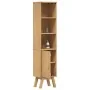 gabinete de baño marrón 35x30x159 cm de madera maciza de pino | Foro24.es | Tu tienda online para hogar, jardín y más Foro24.es