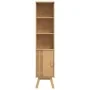 gabinete de baño marrón 35x30x159 cm de madera maciza de pino | Foro24.es | Tu tienda online para hogar, jardín y más Foro24.es