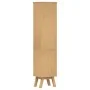 gabinete de baño marrón 35x30x159 cm de madera maciza de pino | Foro24.es | Tu tienda online para hogar, jardín y más Foro24.es