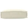 Cojín de Exterior Crema Poliéster Mediano Duradero Cojín by , Cushions for chairs and sofas - Ref: Foro24-42001460, Price: 21...
