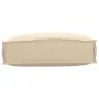 Cojín para Exterior Beige Algodón Mediano Fundas Removibles by , Cushions for chairs and sofas - Ref: Foro24-42001461, Price:...