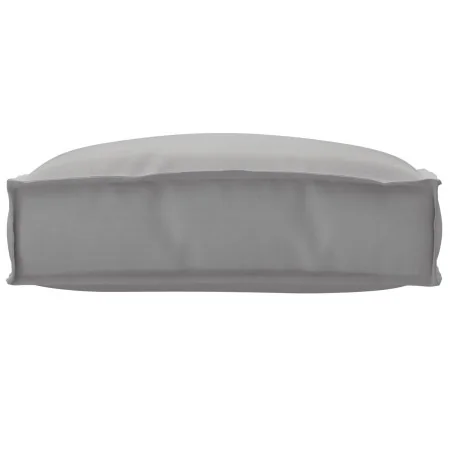 Cojín de Exterior Gris Poliéster 50 x 50 x 12 cm by , Cushions for chairs and sofas - Ref: Foro24-42001469, Price: 26,80 €, D...