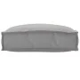 Cojín de Exterior Gris Poliéster 50 x 50 x 12 cm by , Cushions for chairs and sofas - Ref: Foro24-42001469, Price: 26,80 €, D...