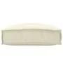 Cojín Exterior Crema Poliéster 50x50 Materiales impermeables de , Cojines para sillas y sofás - Ref: Foro24-42001470, Precio:...
