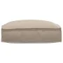 Cojín de exterior vitaXL Taupe Poliéster Estándar Duradero von , Kissen für Stühle und Sofas - Ref: Foro24-42001473, Preis: 2...