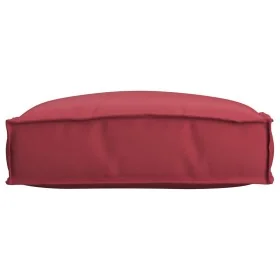 Cojín de palet para asiento rojo vino 50x50x12 cm tela Oxford von , Kissen für Stühle und Sofas - Ref: Foro24-42001474, Preis...