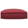 Cojín de palet para asiento rojo vino 50x50x12 cm tela Oxford von , Kissen für Stühle und Sofas - Ref: Foro24-42001474, Preis...