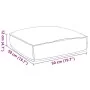 Cojín de palet para asiento rojo vino 50x50x12 cm tela Oxford von , Kissen für Stühle und Sofas - Ref: Foro24-42001474, Preis...