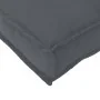 Cojín de Palet para respaldo Antracita 60x40x12 cm Tela Oxford de , Cojines para sillas y sofás - Ref: Foro24-42001478, Preci...