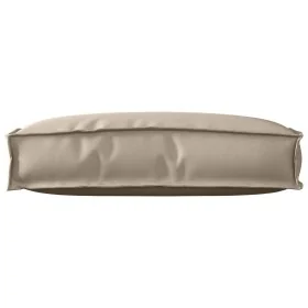 Cojín de Exterior Taupe Poliéster 60 cm x 40 cm x 12 cm de , Cojines para sillas y sofás - Ref: Foro24-42001483, Precio: 23,7...