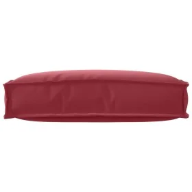 Cojín Exterior Rojo Vino Poliéster Mediano Cojín Rectangular de , Cojines para sillas y sofás - Ref: Foro24-42001484, Precio:...