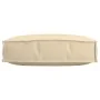 Cojín de Palets para Asiento Beige 60x60x12 cm Tejido Oxford de , Cojines para sillas y sofás - Ref: Foro24-42001491, Precio:...