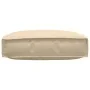 Cojín de Palets para Asiento Beige 60x60x12 cm Tejido Oxford de , Cojines para sillas y sofás - Ref: Foro24-42001491, Precio:...