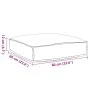 Cojín de Palet para asiento Taupe 60x60x12 cm de tela Oxford de , Cojines para sillas y sofás - Ref: Foro24-42001493, Precio:...