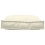 Cojín de Pallet para Asiento Crema 70x70x12 cm Tela Oxford by , Cushions for chairs and sofas - Ref: Foro24-42001500, Price: ...