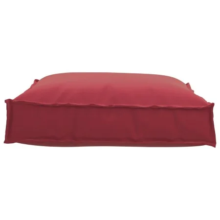 Cojín para Pallet de para Asiento Rojo Vino 70x70x12 cm de Tela Oxford by , Cushions for chairs and sofas - Ref: Foro24-42001...