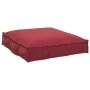 Cojín para Pallet de para Asiento Rojo Vino 70x70x12 cm de Tela Oxford by , Cushions for chairs and sofas - Ref: Foro24-42001...