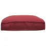 Cojín de Palet para Asiento Rojo Vino 80x80x12 cm Tejido Oxford | Foro24.es | Tu tienda online para hogar, jardín y más Foro24.es