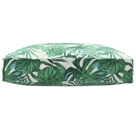 Cojín de Sofá VidaXL Verde y Blanco Algodón 80 x 12 x 80 cm Patrón | Foro24.es | Tu tienda online para hogar, jardín y más Foro24.es