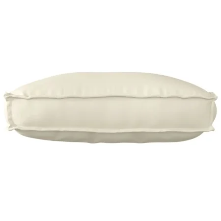 Cojines Crema Algodón 70 x 12 x 40 cm Cojín Rectangular by , Cushions for chairs and sofas - Ref: Foro24-42001520, Price: 24,...