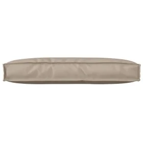 Cojín de Palet para Respaldo Taupe 80x40x12 cm Tela Oxford von , Kissen für Stühle und Sofas - Ref: Foro24-42001533, Preis: 2...